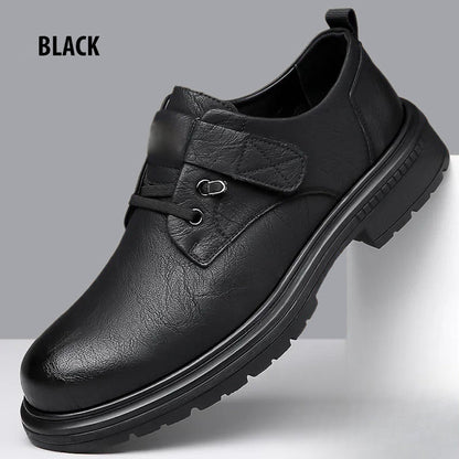 👞 57% DE RÉDUCTION ! 🌬️ Chaussures Homme Rétro en Cuir PU - Semelle Souple et Confort Respirant, Style Intemporel pour Quotidien 🏃‍♂️📦