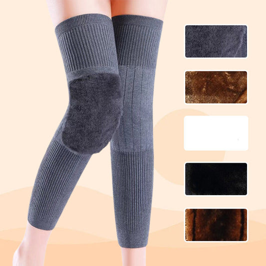 🦵 ACHETEZ 1 - RECEVEZ 1 GRATUIT ! ❄️ Genouillères Épaisses en Peluche Anti-Froid - Isolation Thermique pour Travail à Genoux ou Ménage 🧹🏠