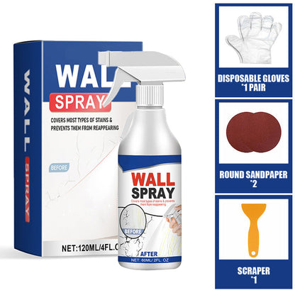 🔧 ACHETEZ 2, OFFERT 1! ✨ Spray de Réparation Murale Magique – Réparation Rapide, Résistant aux Taches & Invisible une Fois Sec 👌