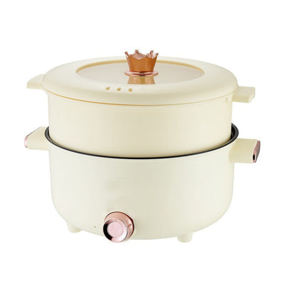 Multi-Functional Electric Non-Stick Pot with Steamer