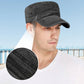 🧢 50% DE RÉDUCTION ⏰ Casquette plate à visière – Tendance, respirante & effet usé – Look streetwear, légère & réglable – parfaite pour les journées ensoleillées ou les tenues décontractées ☀️