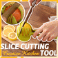 🍋 50% DE RÉDUCTION! 🔪 Trancheur manuel en alliage d'aluminium – Qualité alimentaire, coupe rapide & prise en main facile – Idéal pour citrons, tomates, oignons et fruits tendres 🥗