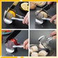 🍋 50% DE RÉDUCTION! 🔪 Trancheur manuel en alliage d'aluminium – Qualité alimentaire, coupe rapide & prise en main facile – Idéal pour citrons, tomates, oignons et fruits tendres 🥗