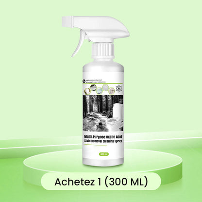 ⏳ ⏳ Temps limité, achetez-en 3 et obtenez-en 2 gratuitement ! ! 💥Spray de Nettoyage Multi-usages à l'Acide Oxalique pour Éliminer les Taches