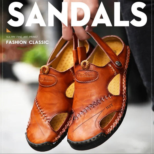 Sandales extérieures respirantes pour hommes de grande taille pour hommes