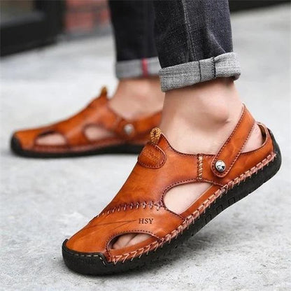 Sandales extérieures respirantes pour hommes de grande taille pour hommes