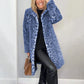 🧥 69% OFF + LIVRAISON GRATUITE ! 🐆 Veste Mi-Longue Léopard pour Femmes - Doublure Polaire et Coupe Cintrée pour un Style Audacieux Hivernal ❄️✨