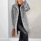 🧥 69% OFF + LIVRAISON GRATUITE ! 🐆 Veste Mi-Longue Léopard pour Femmes - Doublure Polaire et Coupe Cintrée pour un Style Audacieux Hivernal ❄️✨