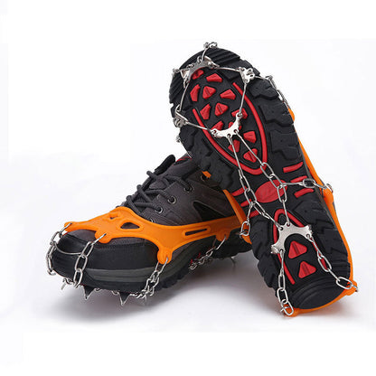 🏔️ 50% DE RÉDUCTION! ❄️ Crampons antidérapants – Pointes inox & sécurité sur verglas ✨