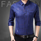 👔 60% DE RÉDUCTION! ✨ Chemise à Manches Longues Sans Repassage pour Hommes – Infroissable, Coupe Premium & Confortable 👕