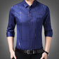 👔 60% DE RÉDUCTION! ✨ Chemise à Manches Longues Sans Repassage pour Hommes – Infroissable, Coupe Premium & Confortable 👕