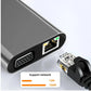 💻 50% de Réduction! 🔌 Adaptateur USB-C 10-en-1 – HDMI 4K, Multiples Ports & Compact & Pratique ⚡