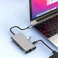 💻 50% de Réduction! 🔌 Adaptateur USB-C 10-en-1 – HDMI 4K, Multiples Ports & Compact & Pratique ⚡