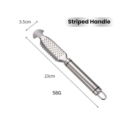 🔪 ACHETEZ 1 - RECEVEZ 1 GRATUIT ! ✨ Écailleur de Poisson en Acier Inoxydable - Design Ergonomique pour un Nettoyage Rapide et Sans Bave 🐟🏠
