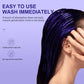Masque capillaire à la kératine violette : fixe la couleur et neutralise les tons cuivrés et jaunes pour les cheveux blonds, gris argentés et méchés.
