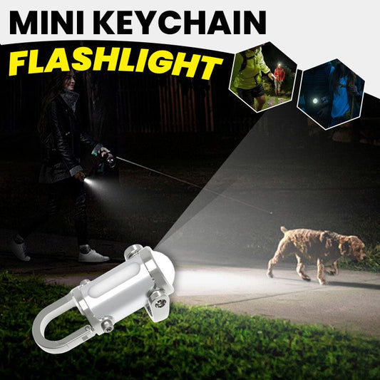 🔦 50% DE RÉDUCTION ! ✨ Mini Lampe Torche Porte-Clés 1200lm - Éclairage Puissant et Étanche pour Urgence/Camping/Randonnée 🚨🔑