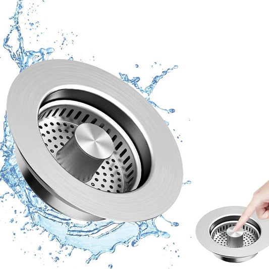🛒 Plus vous achetez, plus vous économisez ! Filtre et Bouchon d'Évier de Cuisine ultra-résistants, anti-bouchage et faciles à nettoyer — Garantie qualité pour une cuisine toujours propre et sans mauvaises odeurs 🚰✨
