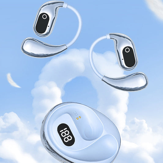 👂 60% de réduction! 🌐 Écouteurs Bluetooth à Oreille Ouverte – Traduction en Temps Réel, Confortables & Audio Clair 💬