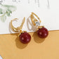 ✨ 50% DE RÉDUCTION ! 💎 Boucles d'oreilles pendantes en perles étincelantes – Design Élégant, Finition Haute Qualité & Quotidien Chic 🎀