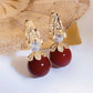 ✨ 50% DE RÉDUCTION ! 💎 Boucles d'oreilles pendantes en perles étincelantes – Design Élégant, Finition Haute Qualité & Quotidien Chic 🎀