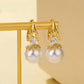 ✨ 50% DE RÉDUCTION ! 💎 Boucles d'oreilles pendantes en perles étincelantes – Design Élégant, Finition Haute Qualité & Quotidien Chic 🎀