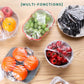 🥗 ACHETEZ 2, OBTENEZ 1 GRATUIT! 🎁 Sacs de Conservation Fraîcheur – 100 pcs réutilisables, PEHD/PEBD & élastiques – Idéaux pour garder vos aliments frais plus longtemps ✨