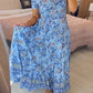 👗 60% DE RÉDUCTION ! 💃 Robe Longue à Col en V Imprimée – Coupe Élégante, Tissu Confortable & Style Polyvalent ✨