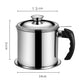 🍶 50% DE RÉDUCTION ✨ Bocal à huile de cuisine en acier inoxydable 304 – Anti-goutte, durable & sans BPA – Idéal pour huile, vinaigre ou sauce – design élégant pour la table ou la cuisine 🧑‍🍳🌿
