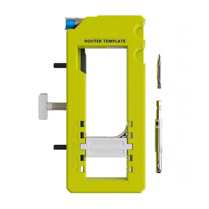 🚪 50% DE RÉDUCTION ! ⏰ Kit de Gabarits pour Charnières de Porte – Dernières Heures – Percage Précis, Installation Facile & Réutilisable 🔧