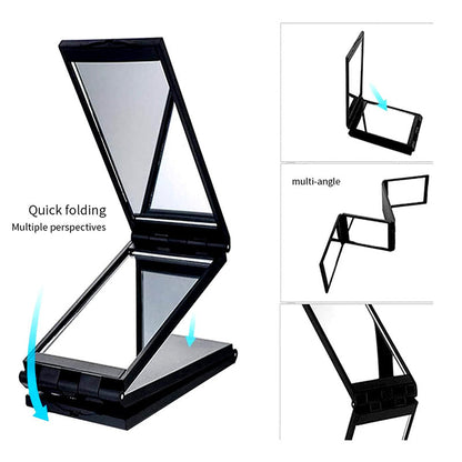 🪞 ACHETEZ 1 - RECEVEZ 1 GRATUIT ! ⏳ Miroir de Coiffure Pliable Multi-Angles - Vision 360° sans Distortion pour Coupes Précises à Domicile ✂️✨