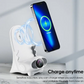 📱 50% DE RÉDUCTION ! ⚡ Support de Téléphone Multifonction sans Fil - Charge Rapide 15W + Support Réglable pour Mini Chaise/Voiture/Bureau 🪑🔋