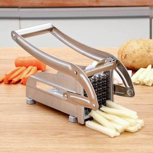 🔪 50% DE RÉDUCTION! 🥒 Trancheuse à pommes de terre & concombres – Lames aiguisées, facile à utiliser & gain de temps – Parfaite pour des coupes rapides et uniformes en cuisine 🍳