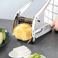🔪 50% DE RÉDUCTION! 🥒 Trancheuse à pommes de terre & concombres – Lames aiguisées, facile à utiliser & gain de temps – Parfaite pour des coupes rapides et uniformes en cuisine 🍳