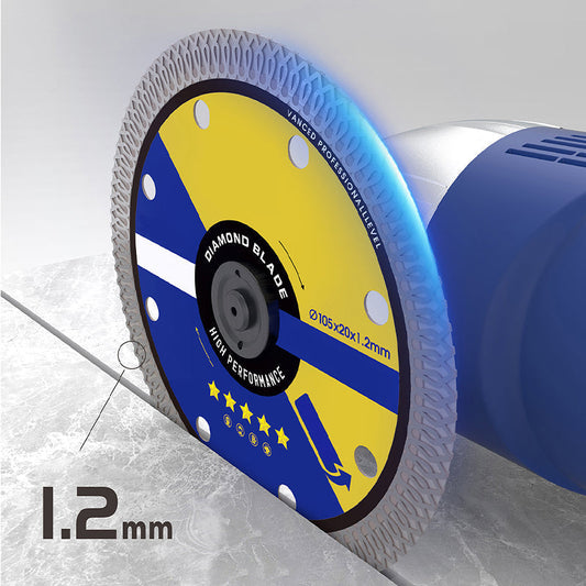 🪚✨Disques de coupe réussis pour les carreaux céramiques superfins
