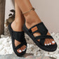 👡 50% DE RÉDUCTION ✨ Sandales slides à brides croisées – Légères & confortables – Parfaites pour l’été, la plage ou le quotidien – élégantes et faciles à porter 🌸☀️