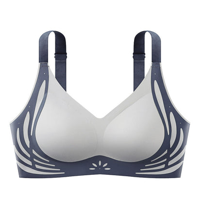 ✨ Vente du dernier jour 49% de réduction✨Soutien-Gorge Push-Up Froncé à Blocs de Couleurs Sans Couture