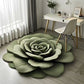 Tapis de sol en peluche florale et en terre de diatomée
