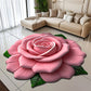 Tapis de sol en peluche florale et en terre de diatomée