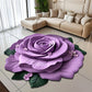 Tapis de sol en peluche florale et en terre de diatomée