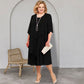 👗50% de réduction🔥Robe midi superposée Plus Size