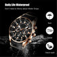 ⌚🔥Montre à quartz multifonctionnelle étanche pour hommes