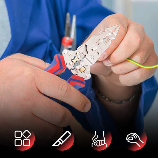 ⚡ 50% DE RÉDUCTION! 🔧 Pince multifonctionnelle pliable pour électriciens – Mesure électrique, compacte & polyvalente – Idéale pour diagnostics, réparations et dépannage rapide 🛠️