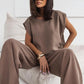 💖Ensemble deux pièces T-shirt et pantalon large pour femme👗