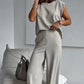 💖Ensemble deux pièces T-shirt et pantalon large pour femme👗