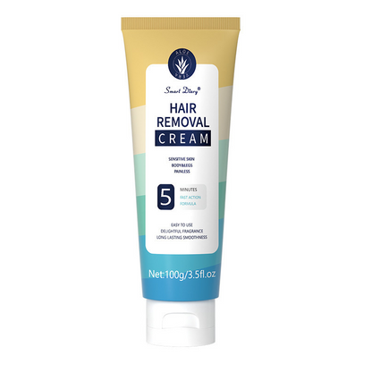 Crème dépilatoire sans douleur pour le corps entier pour les hommes et les femmes - respectueuse de la peau pour toutes les zones