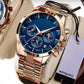 🎁🔥2025 ventes chaudes🔥⌚Montre à quartz en acier inoxydable pour hommes