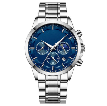 🎁🔥2025 ventes chaudes🔥⌚Montre à quartz en acier inoxydable pour hommes