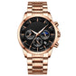 🎁🔥2025 ventes chaudes🔥⌚Montre à quartz en acier inoxydable pour hommes