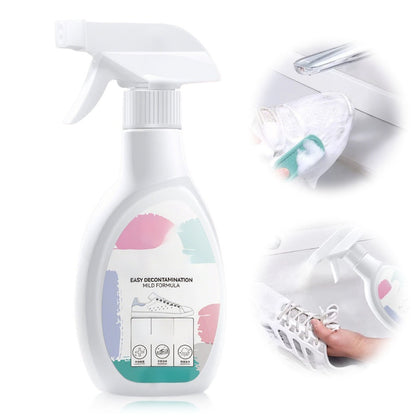 Spray nettoyant portable pour chaussures blanches