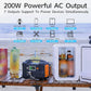 ⚡⚡Station d’alimentation portable 200 W avec écran